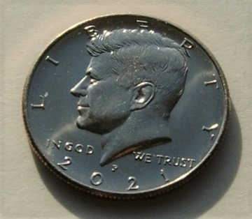 1/2 dolar 2021 P half dollar Kennedy Stan!!!