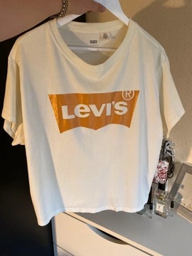 Oryginalna biała bluzka t-shirt Levi's