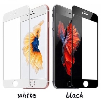 SZKŁO 9D na Ekran do iPhone 7 / 8 Plus Black