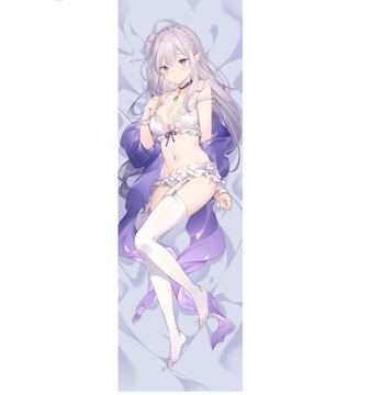 Poszewka na poduszke 140x40 Emilia - Re:zero