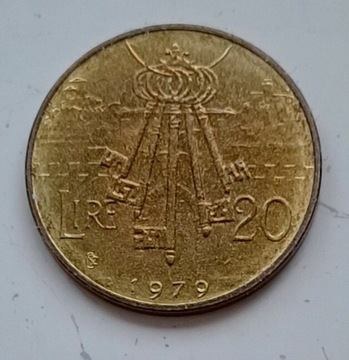 San Marino - 20 lira - 1979r. 