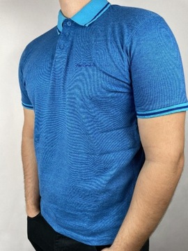 Koszulka Polo Pierre Cardin regular fit L niebieski