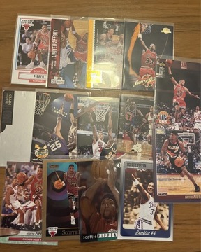 Scottie Pippen - lot kart NBA 