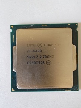 Procesor Intel Core i5 6400 4 rdzenie w pełni sprawny