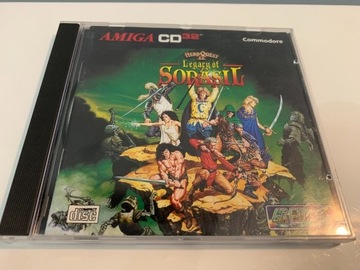 Amiga CD32 Hero Quest 2 II Legacy of Sorasil Gra 