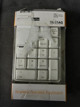 Mc Saite Sk-51ag 2 In 1 2.4g Usb Numeric Wireless Keyboard