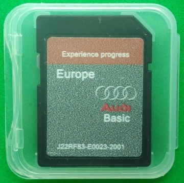 Mapa karta SD Audi MMI 3G Basic EU East 5.36.1