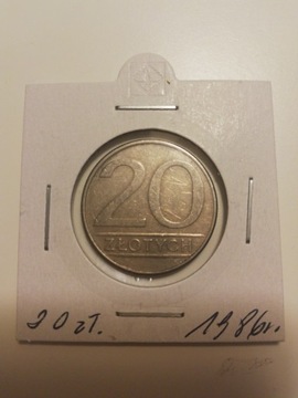 POLSKA 20 zł 1986 r.