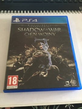 Shadow of War. Cień Wojny. PS4 Pudełko jak nowa