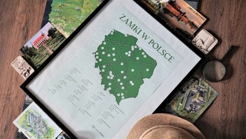 Plakat Zamki w Polsce