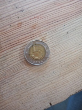 Moneta 5 Złotych z 1994 Roku