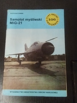 Samolot myśliwski MiG-21 Piotr. Butowski