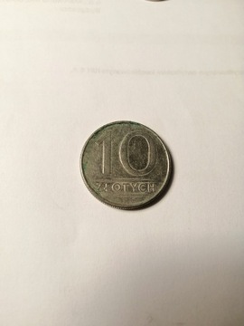 Dziesięć zlotych z 1988 roku