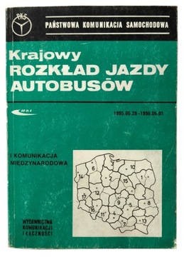 KRAJOWY ROZKŁAD JAZDY AUTOBUSÓW PKS, 1995-1996