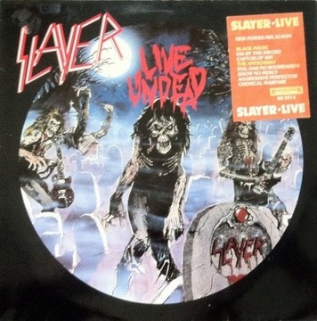 Slayer – Live Undead  1987 europa