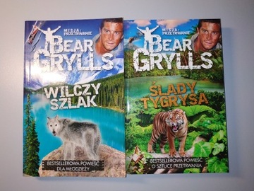 Bear Grylls - Ślady tygrysa i Wilczy szlak