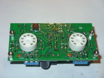 Moduł wzmacniacza lampowego 2x3W na ECL82 (stereo)
