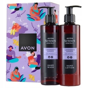 Avon Senses Zestaw upominkowy Lawenda i Imbir