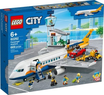Klocki LEGO City 60262 - Samolot pasażerski