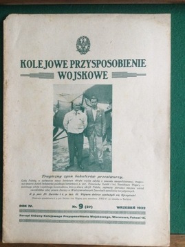 KOLEJOWE PRZYSPOSOBIENIE WOJSKOWE 1932