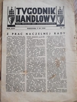 Tygodnik Handlowy 1950 rok