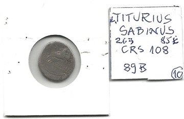 Denar Republiki Rzymskiej z 89r p.n.e