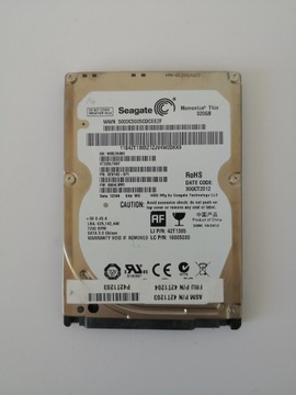 Dysk HDD Seagate 320GB 2,5' 7200rpm