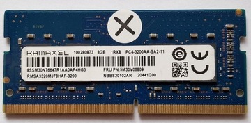 Pamięć RAM DDR4 Ramaxel RMSA3320MJ78HAF-3200 8 GB