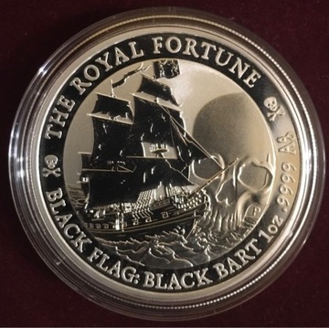 Moneta Black Flag: The Royal Fortune 2020 srebro
