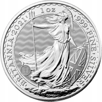 Britannia 2021 1oz srebro