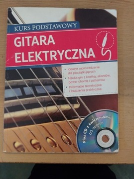 książka Gitara Elektryczna kurs podstawowy z CD