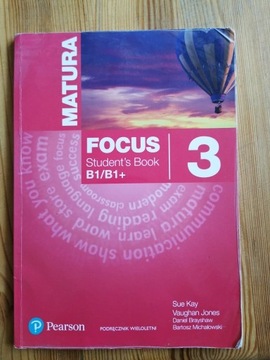 Matura Focus 3  - podręcznik, Pearson