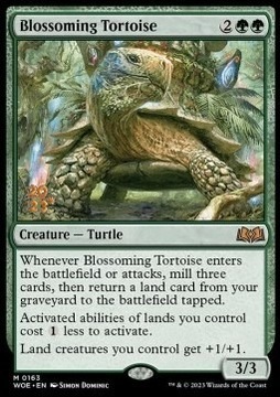 Blossoming Tortoise PROMO FOIL