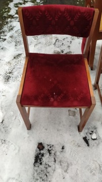 Krzesła "Nysa" PRL