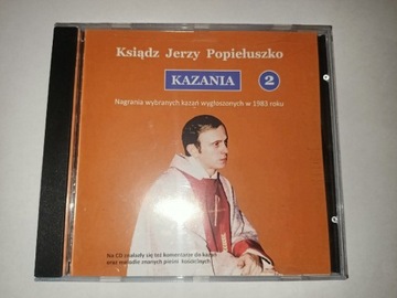 Ksiądz Jerzy Popiełuszko KAZANIA 2 CD