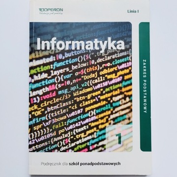 Informatyka 1 Podręcznik Operon Hermanowski