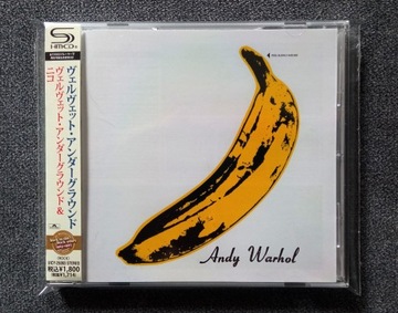 The Velvet Underground & Nico SHM CD Japan Obi jak nowe! 