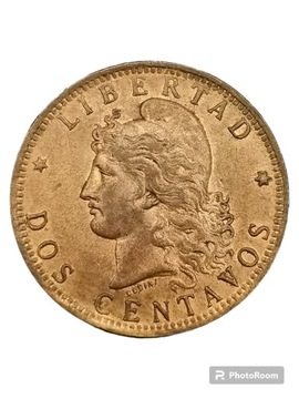 Argentyna 2 centavos 1891 