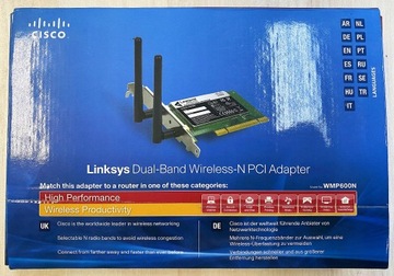 Cisco Linksys DualBand WirelessN WMP600N