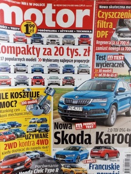 Czasopismo MOTOR 2017 (36 Egzemplarzy)