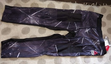 REEBOK Legginsy kompresyjne Cross-fit 3/4