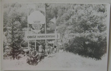 Obóz Harcerski Chrzanów Fablok w Muszyna 1962 