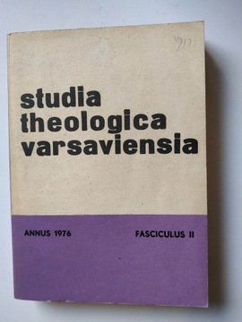 STUDIA THEOLOGIA VARSAVIENSIA -  ROK 14  nr 2 1976