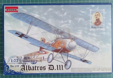 Albatros D.III 1/72 Roden  Ro 012