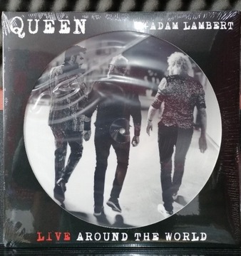 Queen Adam Lambert Live around... PICTURE DISC! 