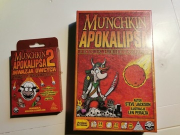 Munchkin Apokalipsa - edycja jubileuszowa+Dodatek