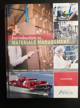 APICS Introduction to Materials Management 