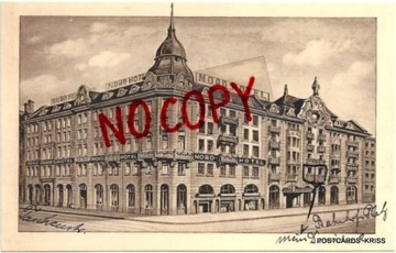 WROCŁAW -Hotel PÓŁNOCNY-Breslau Hotel Nord 1934 