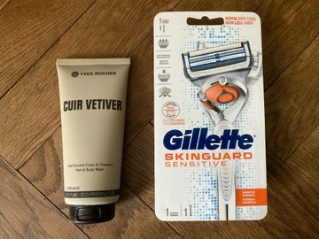 Maszynka gillette cuir vetiver miś velvet