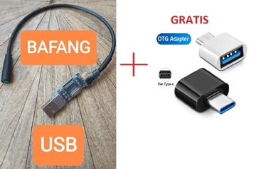 Bafang kabel USB do programator Ebike + OTG